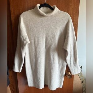 Babaton Soft Cream Turtleneck Sweater